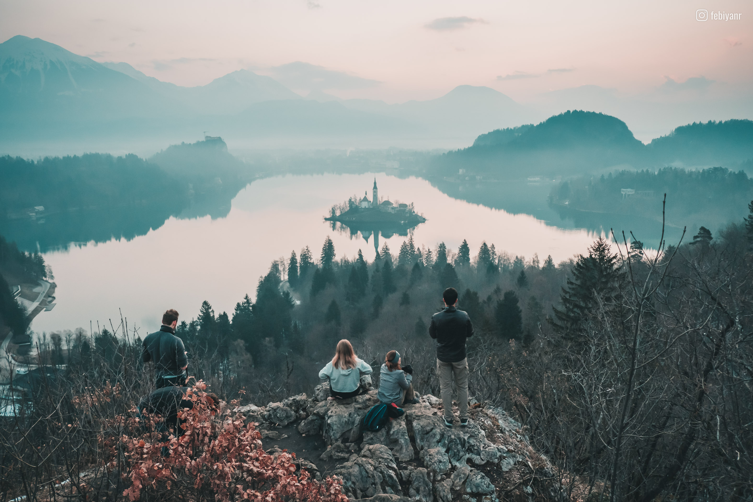 View of Bled From Ojstrica